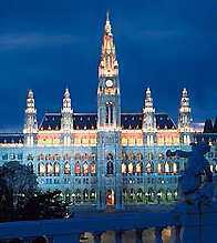 The Vienna City Hall